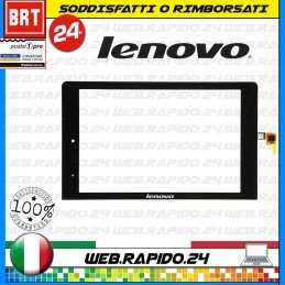 TOUCH SCREEN PER LENOVO YOGA Tablet 8" B6000 NERO 