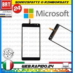 TOUCH SCREEN+VETRO+BIAD ORIGINALE PER NOKIA MICROSOFT LUMIA 535 CT2C1607FPC-A1-E