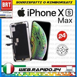 DISPLAY LCD+TOUCH SCREEN SCHERMO VETRO APPLE IPHONE XS MAX PARI ORIGINALE INCELL