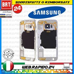 MIDDLE FRAME TELAIO SCOCCA ORIGINALE PER SAMSUNG GALAXY S6 EDGE SM-G925 G925F