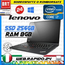 PC NOTEBOOK LENOVO THINKPAD X1 TABLET 14" CPU I7-5600U RAM 8GB SSD 256GB+WIN10