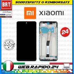 DISPLAY LCD+TOUCH SCREEN+FRAME PER XIAOMI REDMI NOTE 9 PRO M2003J6B2G SCHERMO