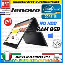 PC NOTEBOOK LENOVO THINKPAD YOGA 370 i5-7300U 13,3" RAM 8GB TOUCH FULL HD