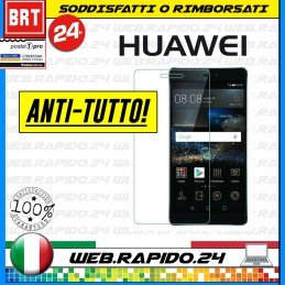 PELLICOLA PER HUAWEI P8 GRA-L09 IN VETRO TEMPERATO ANTIGRAFFIO _24H!!