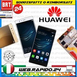 DISPLAY LCD+TOUCH SCREEN+FRAME TELAIO PER HUAWEI P9 PLUS VIE-L09 SCHERMO VETRO! 