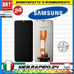 DISPLAY LCD+TOUCH SCREEN ORIGINALE PER SAMSUNG GALAXY A03 SM-A035G SCHERMO VETRO