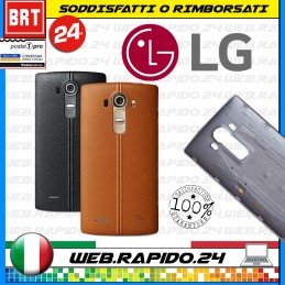 BACK COVER SCOCCA POSTERIORE ORIGINALE PER LG G4 H815 PELLE +NFC GARANZIA ITALIA