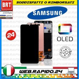 DISPLAY LCD+TOUCH SCREEN SS OLED PER SAMSUNG GALAXY A51 SM A515 F SCHERMO VETRO