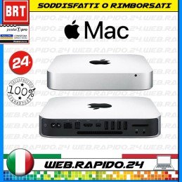 PC DESKTOP FISSO USFF APPLE MAC MINI A1347 CPU I5 RAM 4GB HDD 500GB!