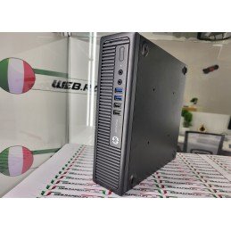 MINI PC DESKTOP SFF HP ELITEDESK 800 G1 CPU I5 4-590T 8GB RAM SSD 256GB WIN10!