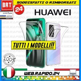 CUSTODIA COVER TRASPARENTE CLEAR IN SILICONE PER HUAWEI P40 P40 LITE P50