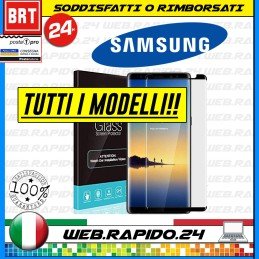 PELLICOLA IN VETRO SAMSUNG A10 A12 A20 A50 A51 NOTE (9 10 20) S9 S10 S20 S21