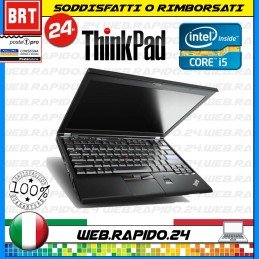 PC NOTEBOOK PORTATILE LENOVO THINKPAD X220 12,5" I5-2540M RAM 4GB HDD 256GB