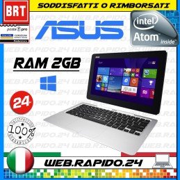 PC NOTEBOOK ASUS T200T 11 INTEL ATOM RAM 2GB NERO GARANZIA ITA. NO MEMORIA_NO OS