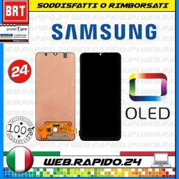 DISPLAY LCD+TOUCH SCREEN SS OLED PER SAMSUNG GALAXY A70 SM-A705 FN/DS SCHERMO