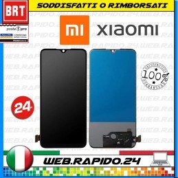 DISPLAY LCD+TOUCH SCREEN PER XIAOMI MI A3 M1906F9SH M1906F9S VETRO SCHERMO NERO