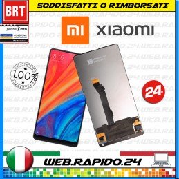 DISPLAY LCD+TOUCH SCREEN PER XIAOMI MI MIX 2/ 2S MDE5 SCHERMO VETRO NERO MONITOR