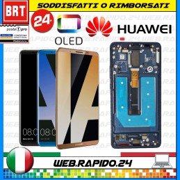 DISPLAY LCD+TOUCH SCREEN+FRAME OLED PER HUAWEI MATE 10 PRO BLA-L09 BLA-L29 VETRO