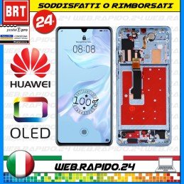 DISPLAY LCD+TOUCH+FRAME OLED HUAWEI P30 PRO VOG-L29 VOG-L09 L04 SCHERMO NERO!!!