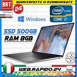 PC NOTEBOOK DELL XPS 9343 13,3" I7-5500U RAM 4GB SSD 500GB TOUCH FULL HD NVME