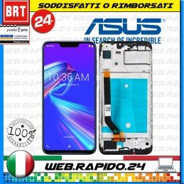 DISPLAY LCD+TOUCH SCREEN+FRAME ASUS ZENFONE MAX M2 ZB632KL ZB633KL X01AD VETRO  