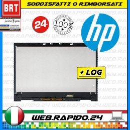 DISPLAY LCD+TOUCH SCREEN+FRAME PER HP ENVY X360 13-AYN000NL SCHERMO VETRO FHD