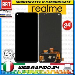 DISPLAY LCD+TOUCH SCREEN OLED PER REALME GT MASTER RMX3363 RMX3360 SCHERMO VETRO