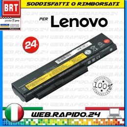 BATTERIA 5200mAh PER LENOVO THINKPAD X230 X230i X230s 10.8-11.1V