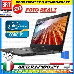 PC NOTEBOOK DELL LATITUDE 3490 14" CPU i5-7200U 8GB RAM SSD 256GB WIN 10 