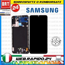 DISPLAY LCD+TOUCH SCREEN+FRAME SAMSUNG GALAXY A70 SM-A705 A705F SCHERMO SS VETRO