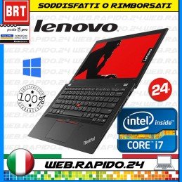 PC NOTEBOOK PORTATILE LENOVO X280 12.5" CPU I7-8250U RAM 4GB SSD 256GB WIN 11