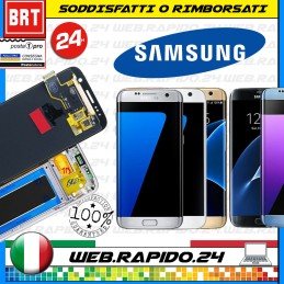 DISPLAY LCD+TOUCHSCREEN SAMSUNG GALAXY S7 SM-G930F SCHERMO VETRO ORO NERO BIANCO