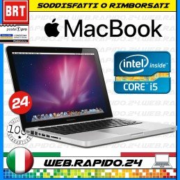 APPLE MACBOOK PRO A1278 G2 13" CPU I5-2400U RAM 4GB HDD 500GB