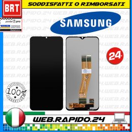 DISPLAY LCD+TOUCH SCREEN PER SAMSUNG GALAXY A03 SM-A035F A035F VETRO SCHERMO_24H