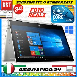 PC NOTEBOOK PORTATILE HP PROBOOK X360 G1 14" INTEL CORE DUO RAM 4 GB SSD 128GB