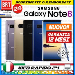 S57-SAMSUNG GALAXY NOTE 8 64GB SM-N960 -ORCHID GREY LEGGERE BENE!