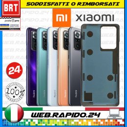 BACK COVER SCOCCA POSTERIORE VETRO+BIADESIVO XIAOMI REDMI NOTE 10 PRO M2101K6G