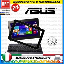 TOUCH SCREEN VETRO PER ASUS TRANSFORMER BOOK T101 T101H T101HA SCHERMO NERO