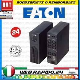 GRUPPO DI CONTINUITA' UPS EATON 5110 700VA 420W PER PC DVR CASA UFFICIO 8 PRESE