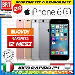 APPLE IPHONE 6S 16GB 64GB 128GB NUOVO! GARANZIA ITALIA 24H FATTURABILE