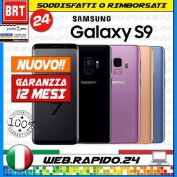 SAMSUNG GALAXY S9 SM-G960F 64GB 128GB NUOVO NERO BLU ORO VIOLA GAR. ITALIA!!