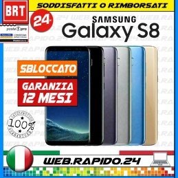 AAA+++ SMARTPHONE SAMSUNG GALAXY S8 SM-G950 64GB OTTIMO!! GARANZIA IT : LEGGI !!