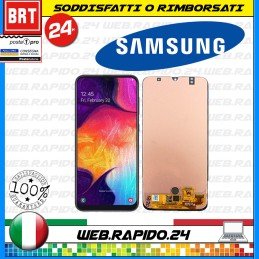 DISPLAY LCD+TOUCH SCREEN PER SAMSUNG GALAXY A50 SM-A505 F DS SCHERMO VETRO_24H