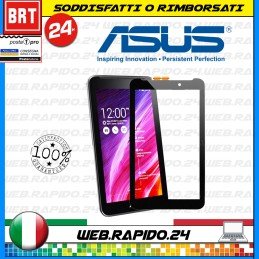 TOUCH SCREEN+VETRO+BIADESIVO PER ASUS FONEPAD FE170CG K012 K01A K017 FE170 NERO