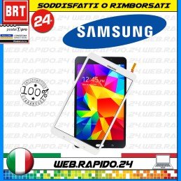 TOUCH SCREEN+VETRO+BIAD ORIGINALE SAMSUNG GALAXY Tab 4 7.0 T230 T231 T235